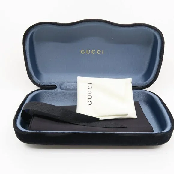 Gucci GG0439O 006 55mm Gold/Gold Metal, New Unisex Eyeglasses Frames. - Picture 8 of 8